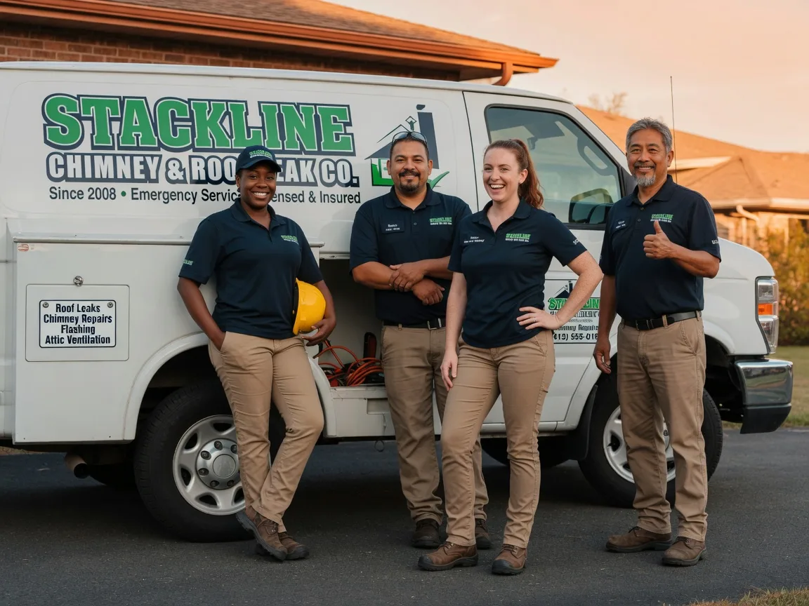 Chimney flashing repair company in Oakville, CT